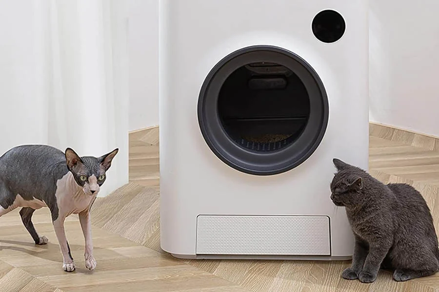 cat litter box that cleans itself