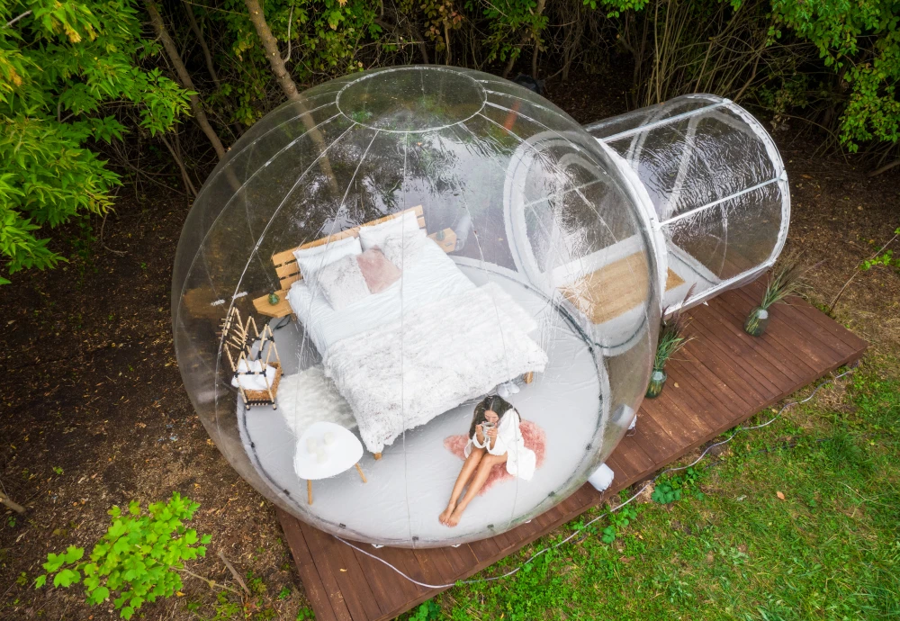 inflatable outdoor dome bubble tent house