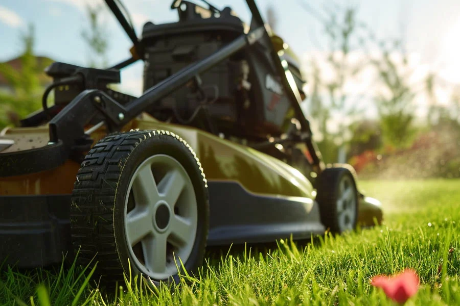 self propelled mower