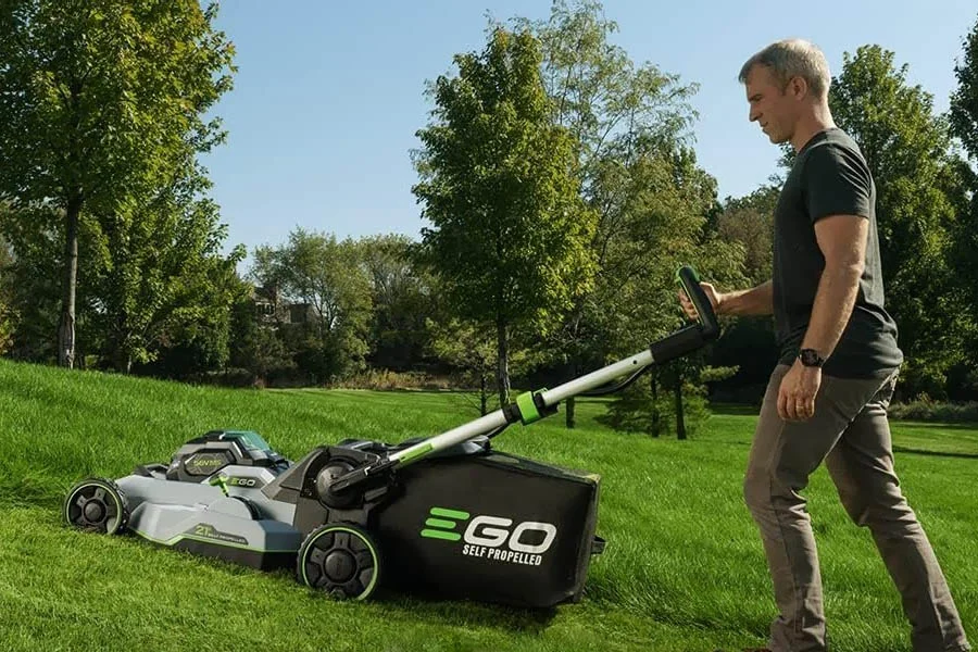 compact push mower