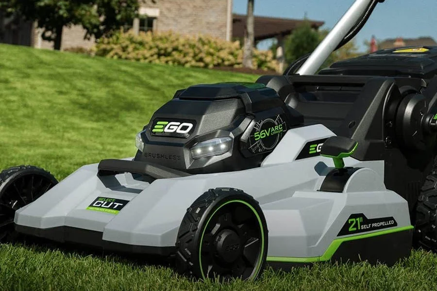 best battery push mower