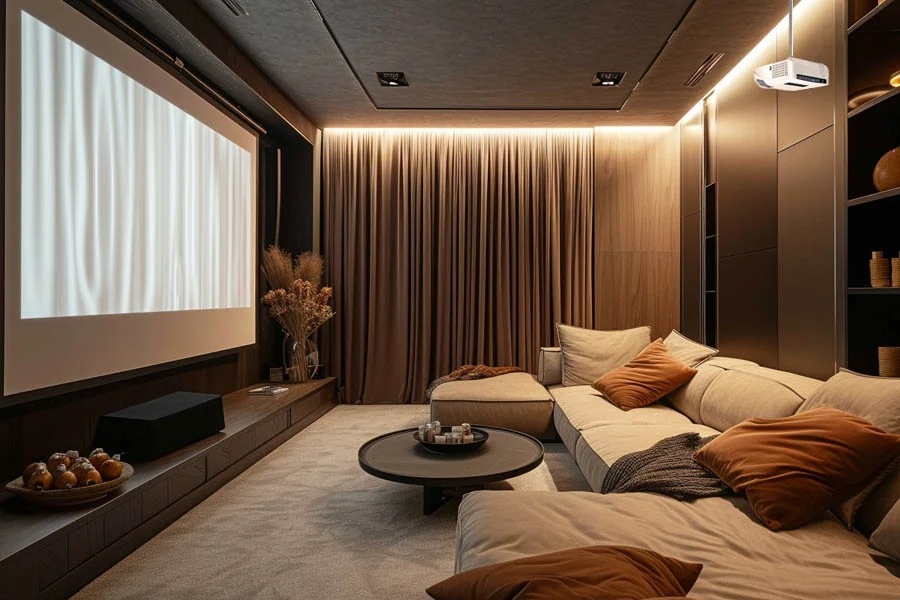 living room projector